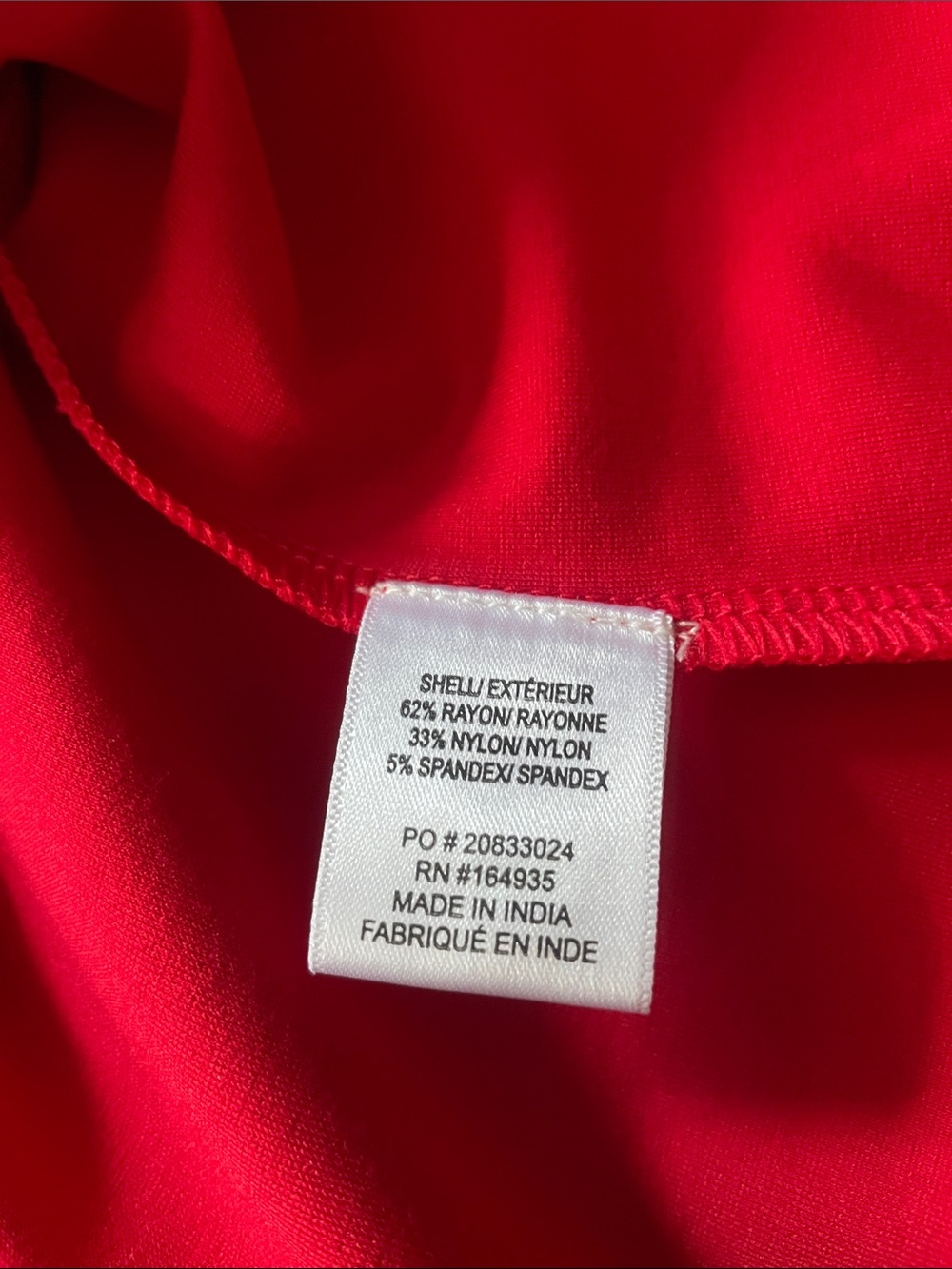 Frances Valentine Red Whitney Wrap Dress Women’s Sz Large NWT - Picture 15 of 16